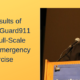 The Results of Activating Guard911 During Full-Scale Campus Emergency Exercise